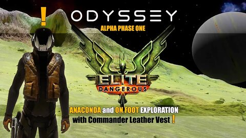 Elite Dangerous Odyssey_ Alpha One Anaconda Exploration and Planet Walking