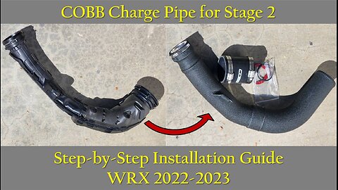 COBB Charge Pipe Installation Step by Step Guide for Subaru WRX 2022 2023 - Stage 2 Upgrade Part 3