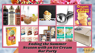 The Teelie Blog | Ending the Summer Season with an Ice Cream Bar Party | Teelie Turner