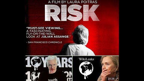 RISK - Documentary by Laura Poitras about WikiLeaks founder Julian Assange - FreeJulianAssange HerQ