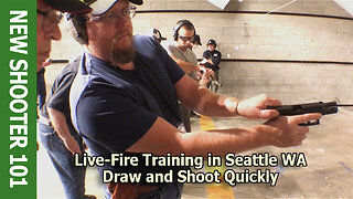 Draw and Shoot Quickly – Live-Fire Training in Seattle WA