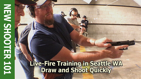 Draw and Shoot Quickly – Live-Fire Training in Seattle WA