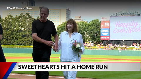 July 14, 2024 - High School Sweethearts Marry, at Indy Indians Game, 6 Decades Later