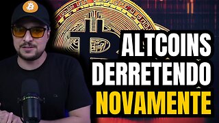 Derretimento das Altcoins, Bitcoin SOFRE perigo?
