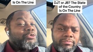 Somebody Knows What's Up | DJT Or JB? The State Of The Country Is On The Line