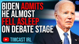 Biden ADMITS He Almost FELL ASLEEP On Debate Stage, He Is DONE