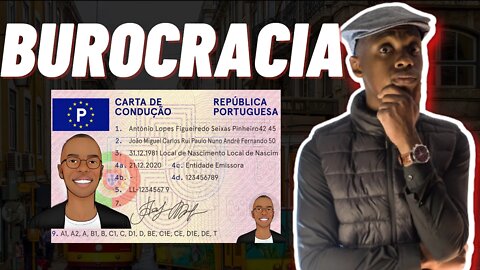 TROCA DA CARTA DE CONDUÇÃO EM PORTUGAL, burocracia e enrolação 🥵 @Negritinh Pelo Mundo