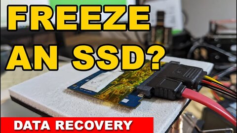I froze an SSD for data recovery