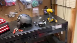 Paramotor toolbox and helmet ideas