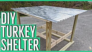 DIY Turkey Shelter ||$30||