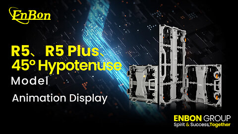There are 5 design types of R5 series which is the main LED display screen of Enbon