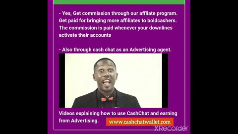 How to earn as a cash chat agent.