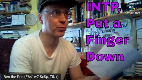 INTP Edition of Put a Finger Down Challenge #TiNx_INTP