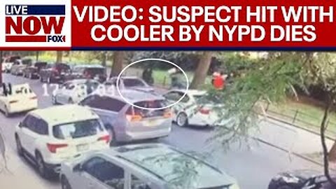 Graphic Video: NYPD throws cooler at drug suspect causing fatal motorcycle crash | LiveNOW fox