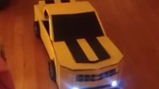 Grandpa's Homemade Bumblebee Transformer Costume Wins Halloween