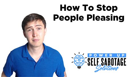 How To Stop People Pleasing