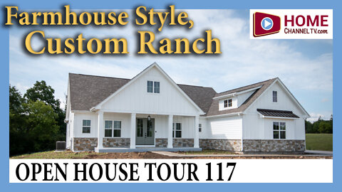 Open House Tour 117 - Farmhouse Style Custom Ranch Home by US Shelter Homes in Wisconsin