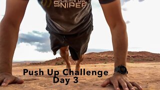Push Up Challenge Day 3 | 300/3000
