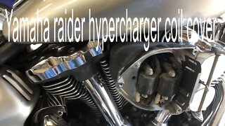 Yamaha raider, fixing coil cover, hyper charger, changing battery