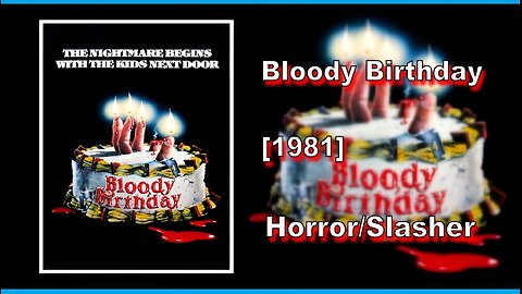 Bloody Birthday (1981) | HORROR/SLASHER | FULL MOVIE