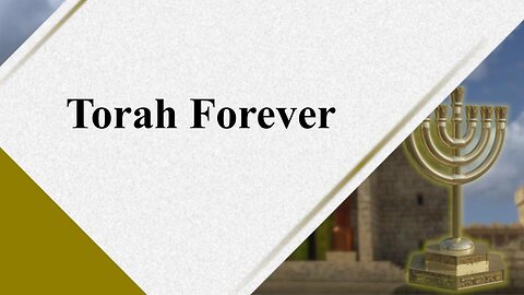 Torah Forever - Messianic Apologetics - God Honest Truth Live Stream 04/21/2023