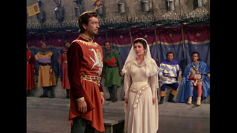 Ivanhoe 1952 Robert Taylor, Elizabeth Taylor & Joan Fontaine