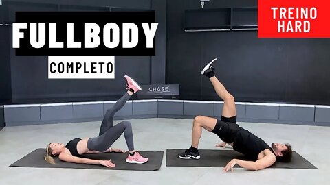 Treino FullBody Completo #8 | Sem equipamentos | Treino Hard