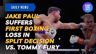 Jake Paul Suffers First Boxing Loss In Split Decision Vs. Tommy Fury