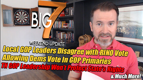 RINO Votes Allowing Dems To Vote In GOP Primaries, GOP Leadership Won't Protect State's Rights +