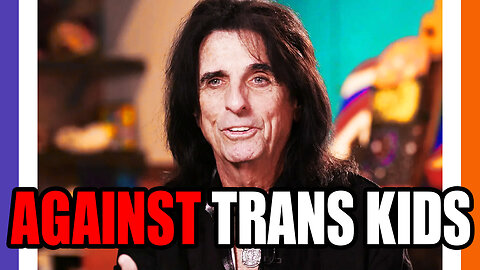 Alice Cooper Against Transitioning Kids