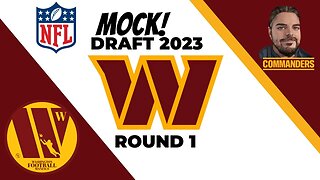 Washington Commanders Mock Draft For Round 1!
