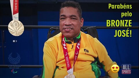 🥉Parabéns pela medalha de bronze histórica da bocha classe BC1 em jogos paralímpicos José Carlos