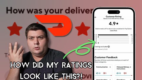 Customer Rating System on Doordash - EVERYTHING You MUST Know!!