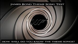 James Bond Theme Song Musical Test