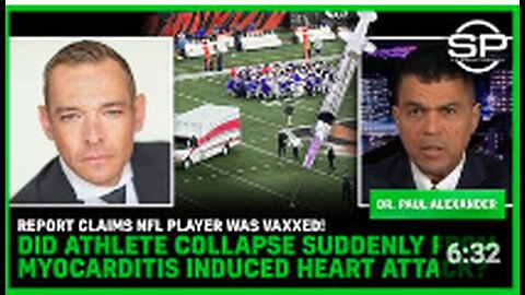 Report Claims NFL Player Was VAXXED! Did Athlete Collapse SUDDENLY