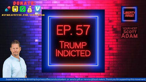 Ep. 57 Trump Indicted "They are not after him, they are after you"