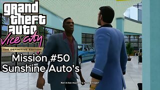 GTA Vice City Definitive Edition - Mission #50 - Sunshine Autos [No Commentary]