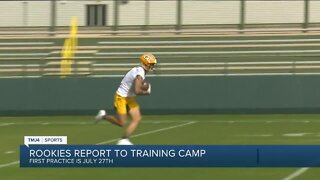 Rookies report to Green Bay Packers training camp