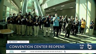 Convention Center reopens this weekend