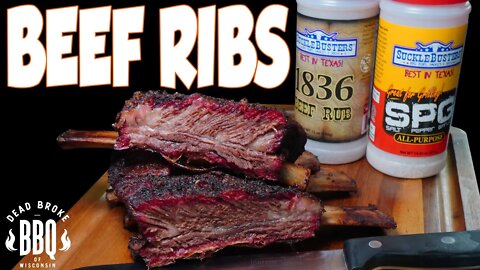 Pit boss | Smoked Beef Ribs
