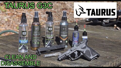 Taurus G3c How to Disassemble Clean and Lube