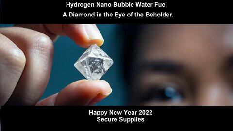 Happy New Year 2022 Nano Bubble Water Fuels