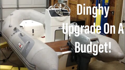 Budget Center Console Install For Dinghy- Part 1 Steering