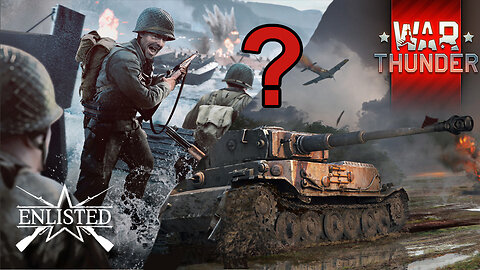 War Thunder & Enlisted - Live- Team G - WW II Tanks - Squad Play - Join Us