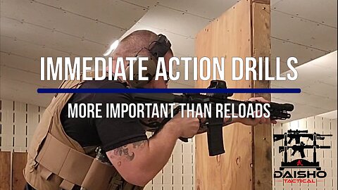 Immediate Action Drills - More important than reloads