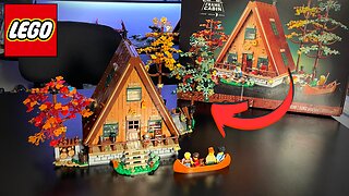 Why You Should Buy The LEGO Ideas A-Frame Cabin!