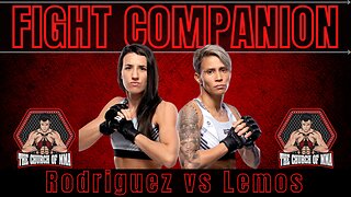 Fight Companion: Marina Rodriguez vs Amanda Lemos | Neil Magny vs Daniel Rodriguez | UFC Fight Night