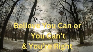 Believe You Can or You Can’t & You’re Right ∞Thymus: The Collective of Ascended Masters, 08-05