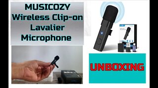 Works Great! Unboxing and Testing The MUSICOZY Wireless Lavalier Mic