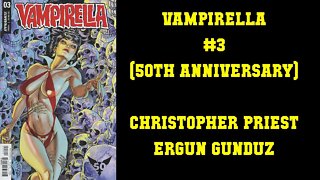 Vampirella #3 - (50th Anniversary) Christopher Priest